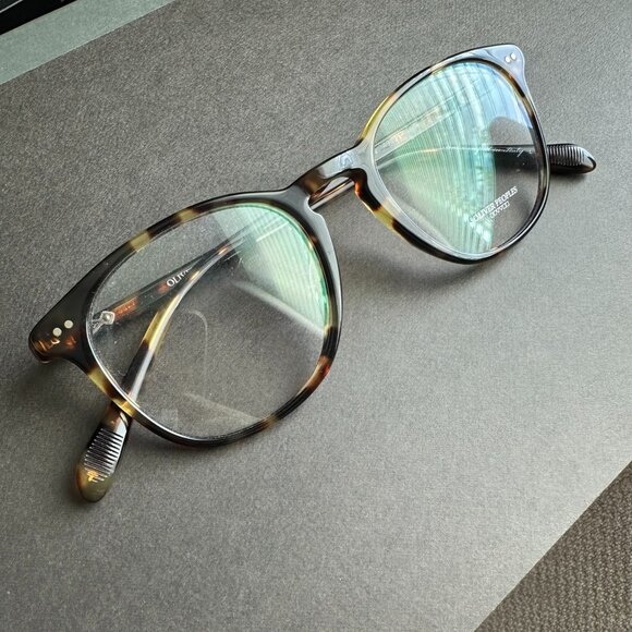 NEW. Oliver Peoples Sir Finley Tortoise OV 5257 1405 49 21 145 Frames Eyeglasses - Picture 1 of 7